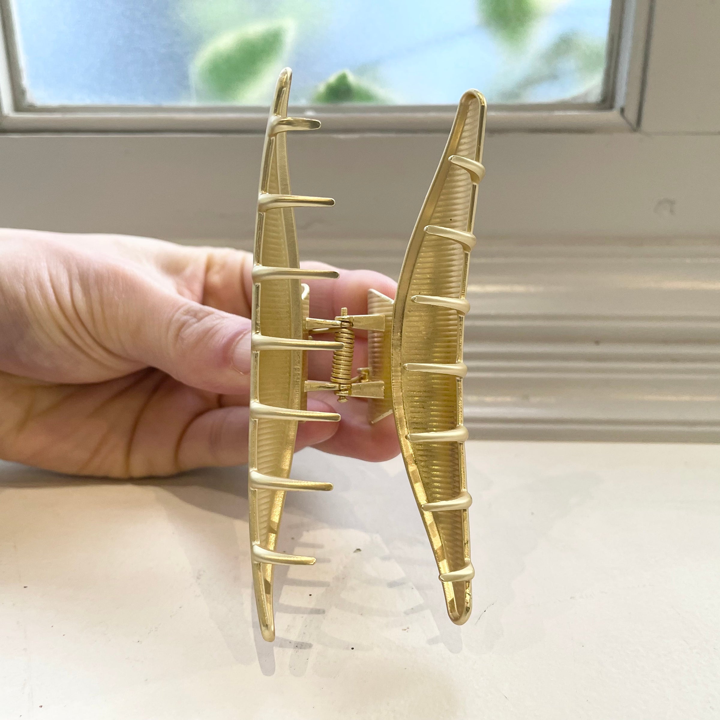 メタルバンスクリップ ゴールド ホールド力強め | KIKIMEE Select Shop