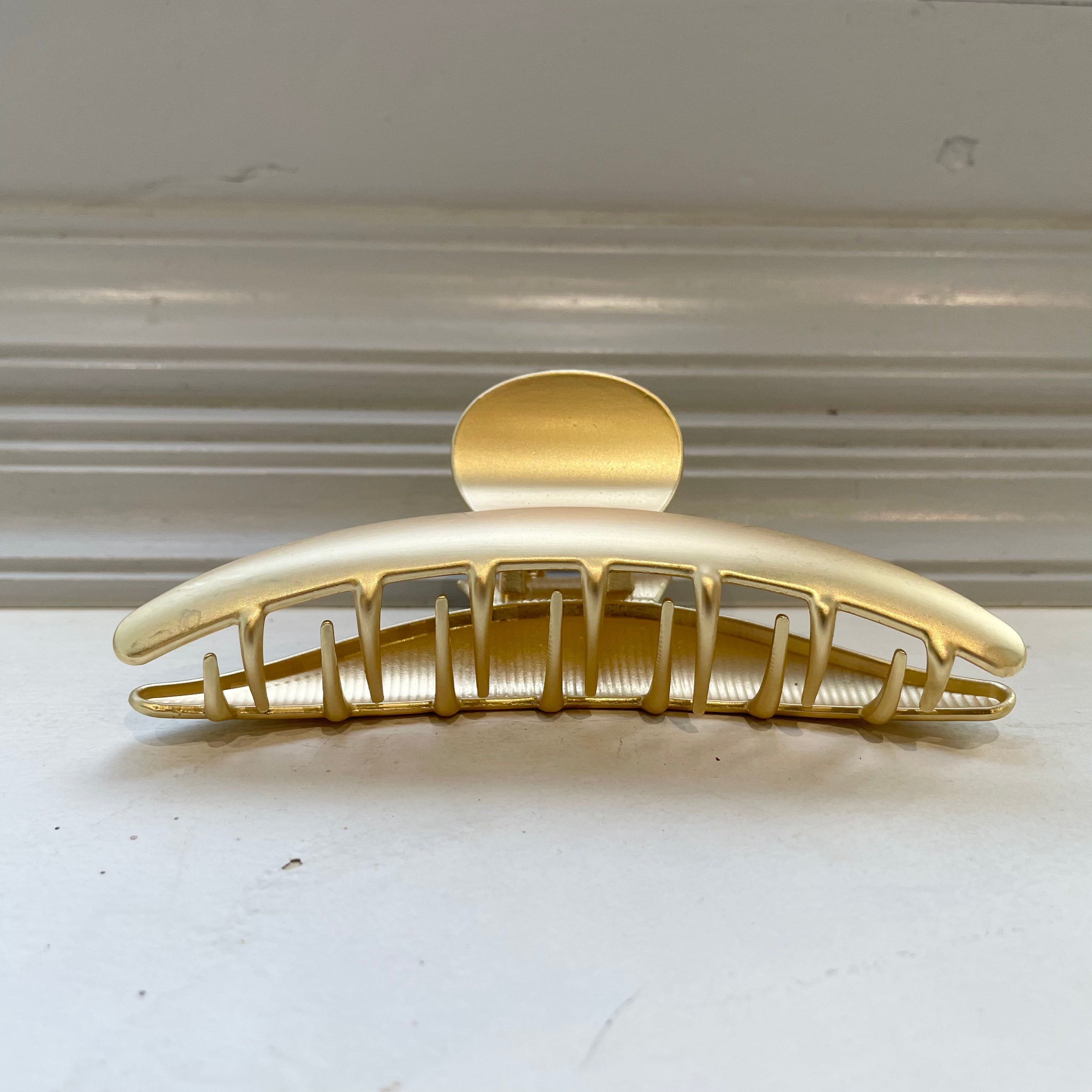 メタルバンスクリップ ゴールド ホールド力強め | KIKIMEE Select Shop